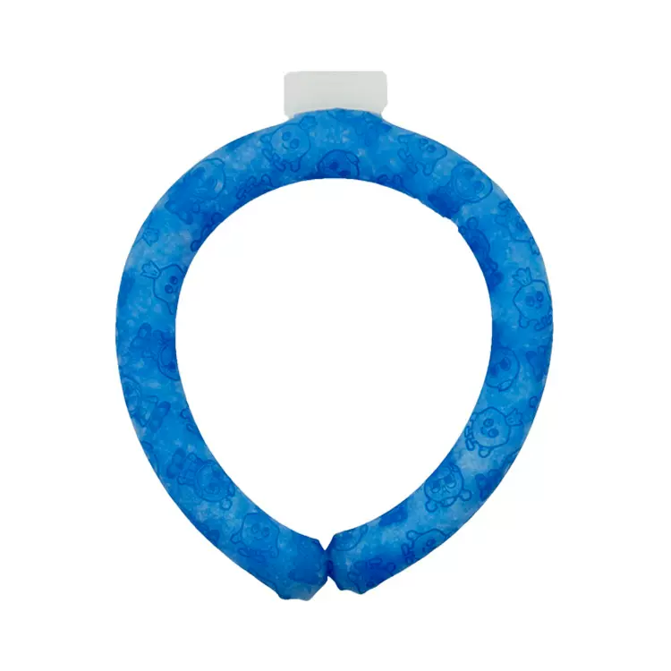 夏季降温冰凉项圈挂脖冰圈 户外清凉冷感冰项圈便携防暑降温神器