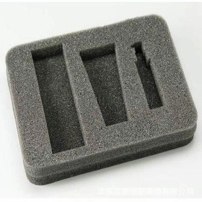 供应黑色泡棉包装材料 黑色包装材料 黑色涂胶海绵 异型切割海绵