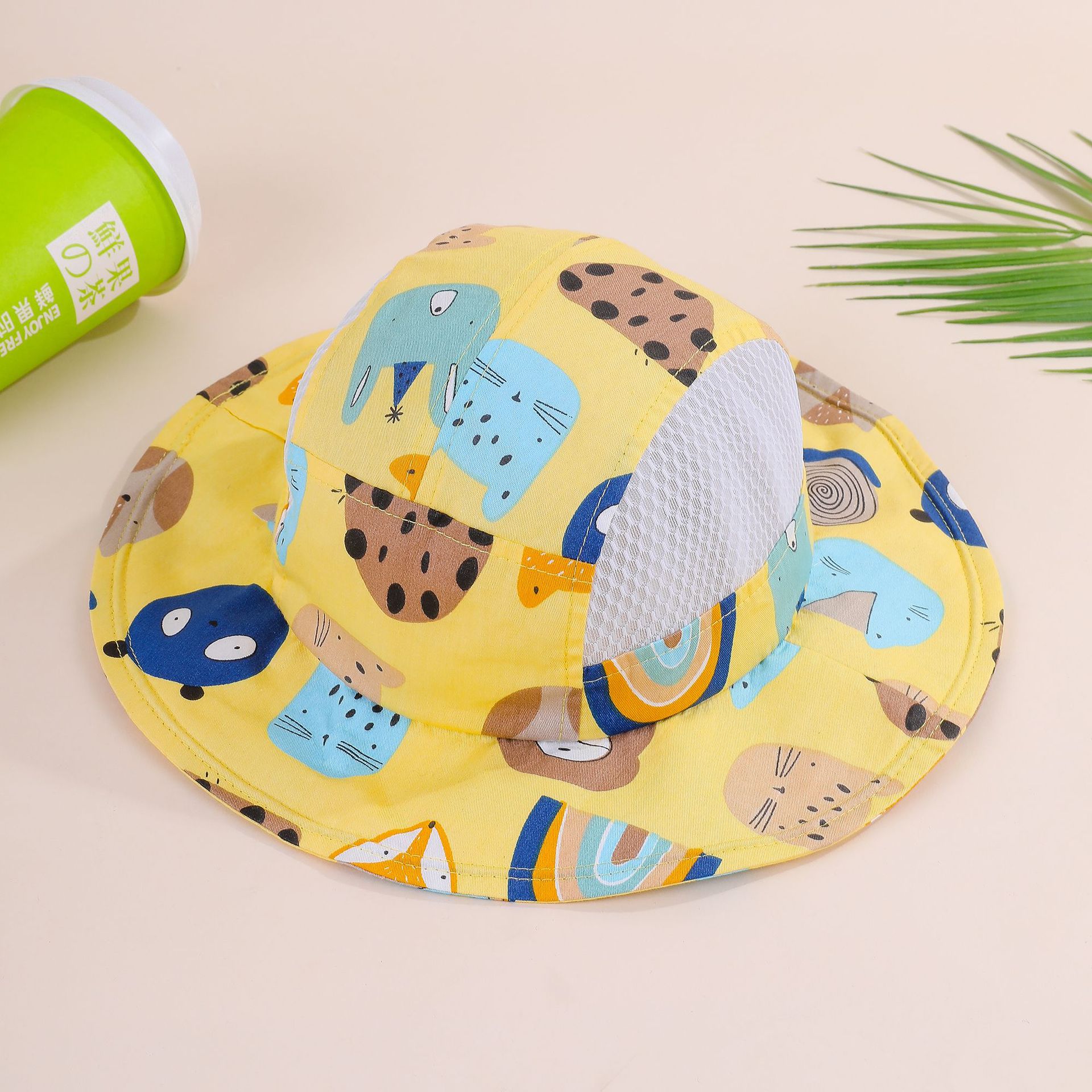 Bebé sombrero de primavera y verano Delgado niño pescador sombrero a prueba de sol lindo Super lindo verano sol sombrero niña 2-7 años de edad