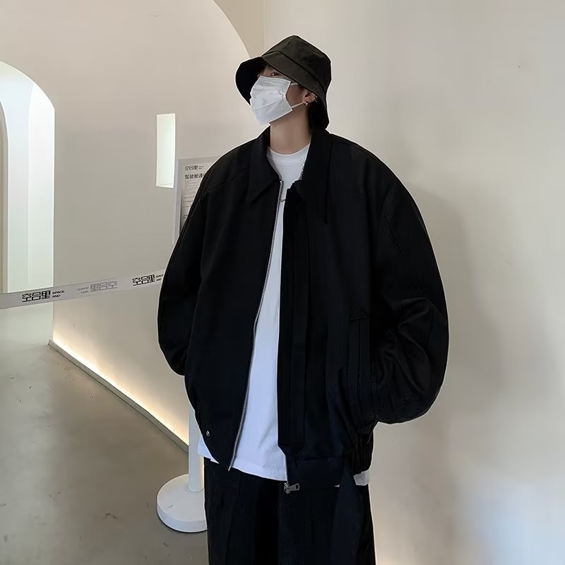 Otoño e invierno nuevo estilo 2024 chaqueta masculina chaqueta chaqueta chaqueta de herramientas chaqueta suelta tendencia coreana