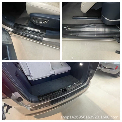 Dekorativ pedal başlıqları — Four-Door Welcome Footboard K - 23-extreme-krypton-009-threshold-strip