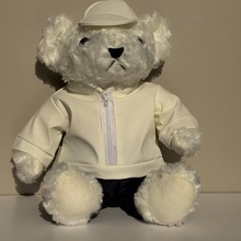 鸿蒙智行车标小熊玩偶4S店礼品车标泰迪熊毛绒玩具娃娃厂批发定制