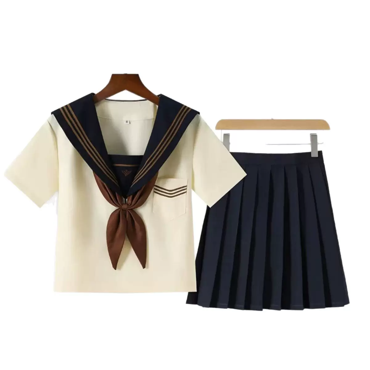 正版JK水手服制服裙日系长袖校服秋冬水手服学院风套装班服现货