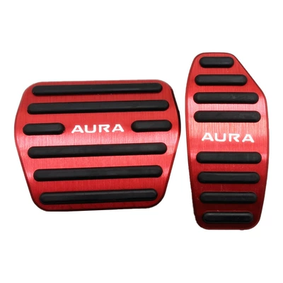 Dekorativ pedal başlıqları SERENA with standard car - aura-red-automatic-2-tablets