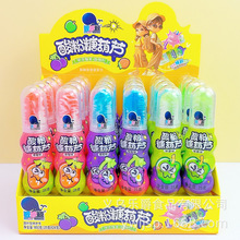 酸粉糖葫芦酸甜水果味硬质糖果可爱造型儿童休闲零食玩具糖果批发