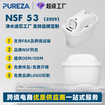 德国净水壶滤芯活性炭Z059净水过滤适用水壶替换家用净水器滤芯