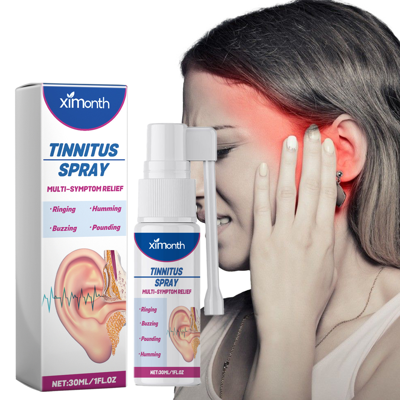 Ximonth Ear Nursing spray ears and ears