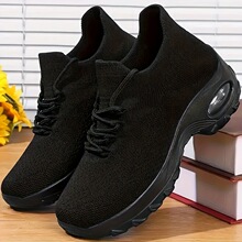 Z 29366 Plus size flyknit shoes �����֯ŮЬ�羳����ͨ��