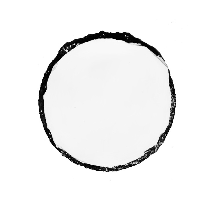 SH42 둥근 돌 그림 컵 매트 (브래킷 없이 Φ10cm)
