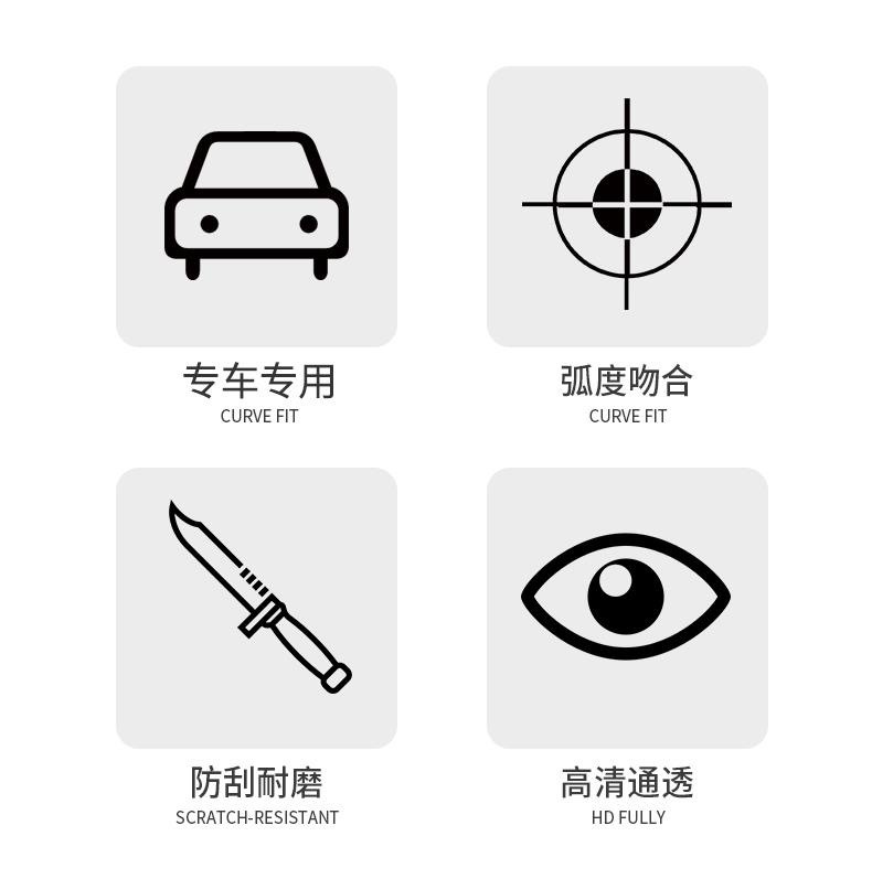 Suitable for 11Th Generation Civic Daytime Running Lights, Anti-Scratch Taillight Film, Car Headlight Tpu Blackening Film, Trendy Color Modification