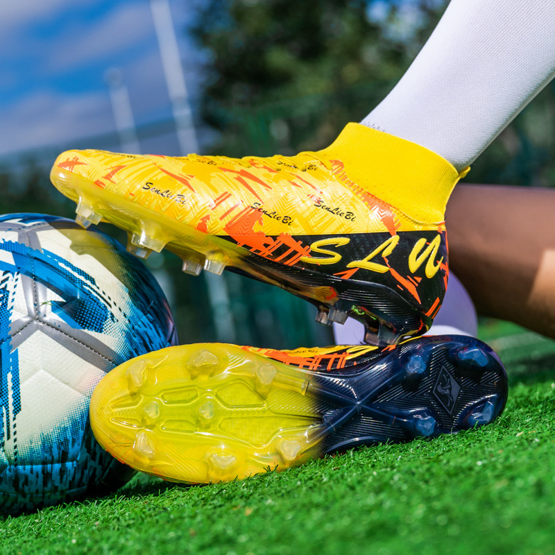 Zapatos de fútbol transfronterizos amazonas zapatos de entrenamiento antideslizantes y resistentes al desgaste Copa del Mundo Ronaldo Assassin zapatos de fútbol para niños hombres
