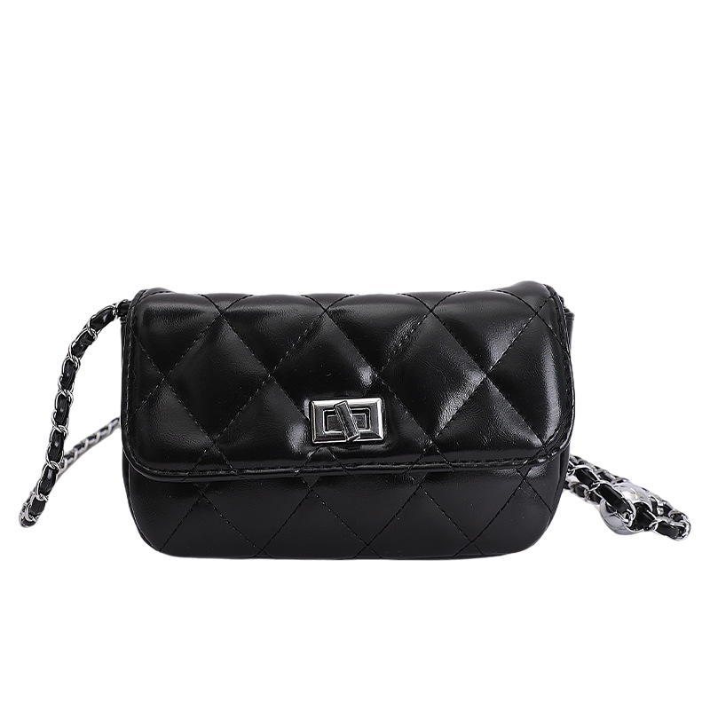 Diamond Quilted Shoulder Bag Small Crossbody Handbag For Women_voghion.com