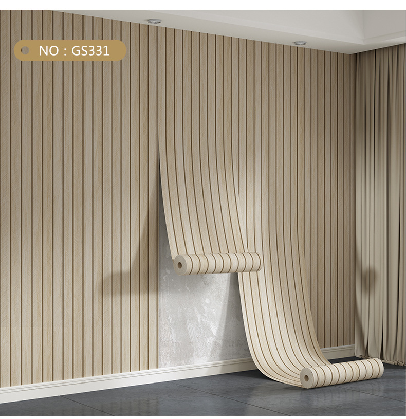 Papel de parede autoadesivo quadriculado para sala de estar, quarto, parede de fundo de TV, hotel, papel de parede comercial, papel de parede impermeável com película de alumínio._voghion.com