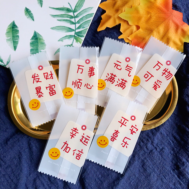 Simple inglés copo de nieve bolsa de embalaje crujiente máquina de galletas de carne bolsa de sellado mano arándano esmerilado bolsa trabajador galletas de caramelo