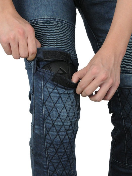 Pantalones de moto VOLERO de cordura, resistentes al desgaste y a las roturas, con malla elástica, casuales, anticaída, para motociclistas.