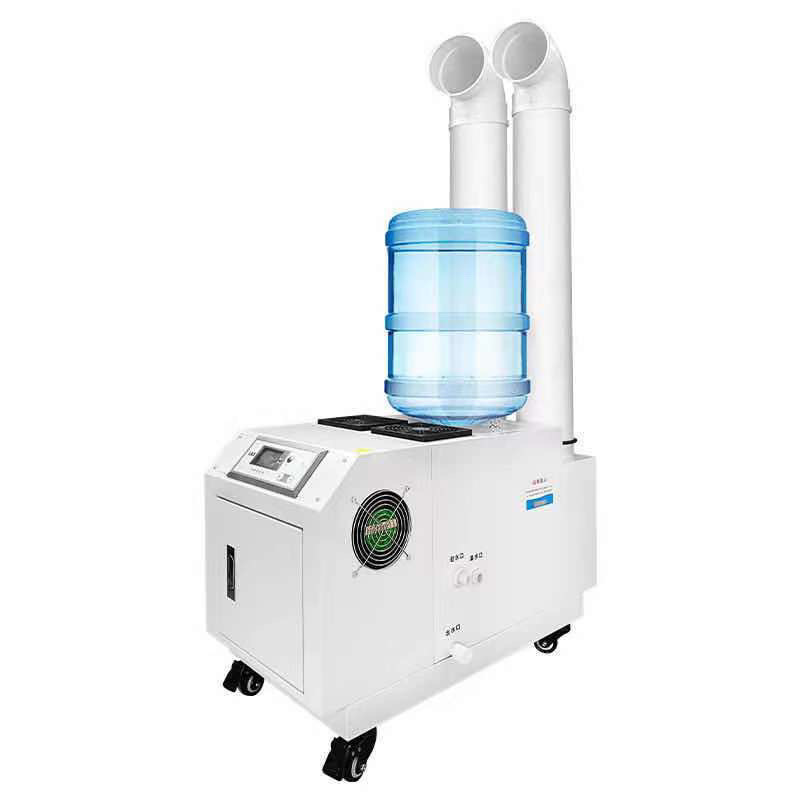 Humidificador industrial pulverización de aire ultrasónico humidificador textil de taller humidificador de refrigeración de verduras almacenamiento en frío tabaco curado fresco