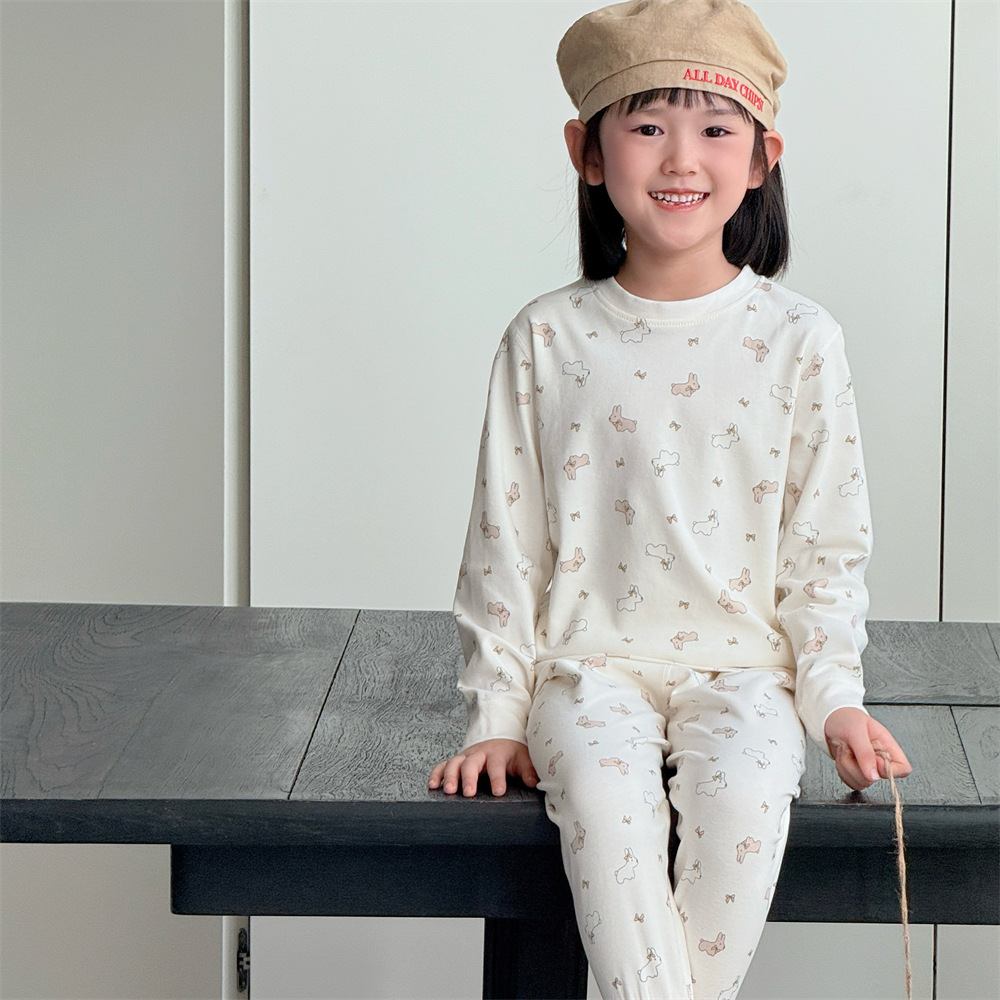 Pink rabbit white rabbit