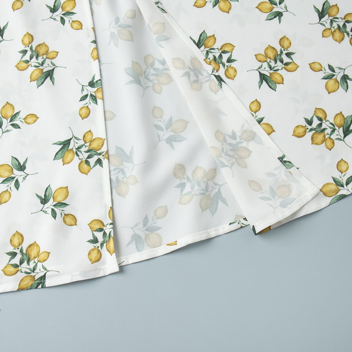 Cross-Border Floral Strap European And American 2025 Summer New Low Neck Tie Slit High Waist Printed Dress_ecoleips.com
