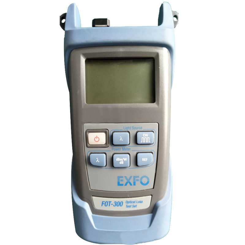 �����ô�exfo�������ñ���Դ�⹦�ʼƺ�һfot-300�����˥������