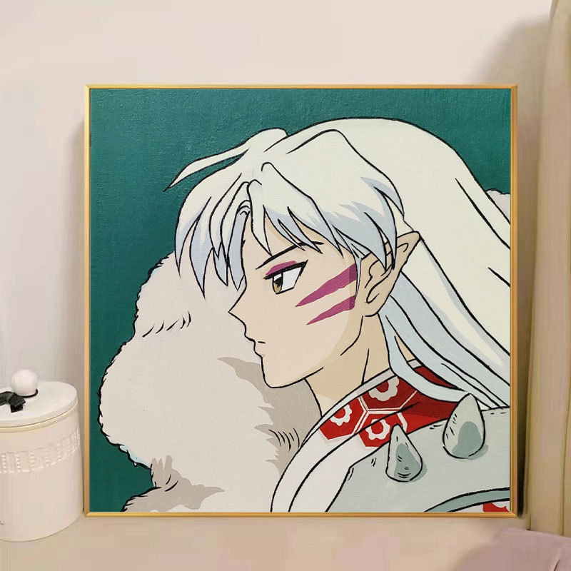 漫画 Q バージョンエッグマンパーティーシリーズ DIY デジタル油絵子供の手作り着色油絵装飾品卸売|undefined