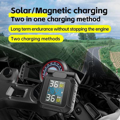 Tire pressure monitoring system Pressure Monitor Electric Motorcycle