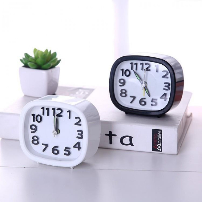 Reloj despertador para estudiantes con cabecera silenciosa simple creativa reloj electrónico para niños reloj multifuncional pequeño dormitorio reloj despertador para estudiantes