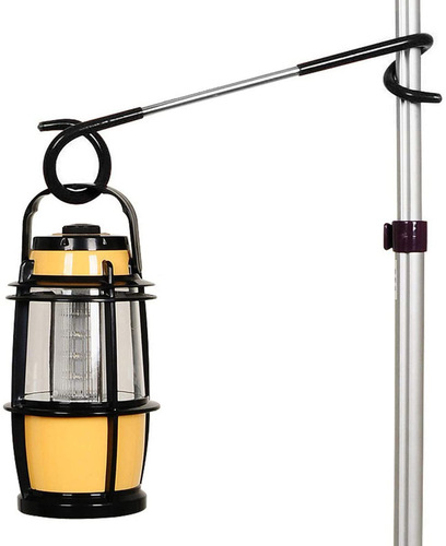 Outdoor camping gas lamp hook two-way S-shaped multi-functional hook pig tail metal lamp hanging camping tent lamp hanging