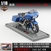 Mikchi Tu 1:18 Harley Davidson locomotive model 1984 FXST SOFTAIL alloy motorcycle model