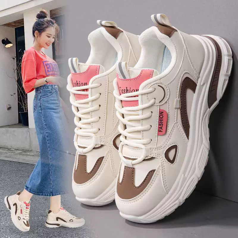 Женская обувь больших размеров 41–43, женская обувь для пап с толстыми ногами 40–42, осенне-зимняя повседневная спортивная обувь, модная хлопковая обувь