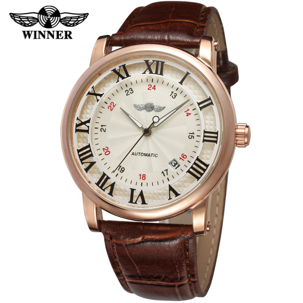 Winner Full Hollow Men's Automatic Mechanical Watch Men's Automatic Mechanical Watch