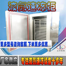 鲳鱼速冻机 液氮式海鲜水饺速冻柜 商用小型液氮速冻机