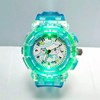 Cartoon silica gel quartz children's watch, optics