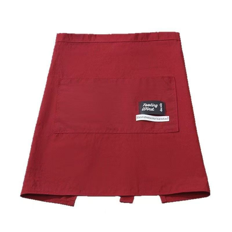 Delantal anti-salpicaduras de cintura de medio cuerpo de moda cocina hogar cocina ropa de trabajo para hombres y mujeres