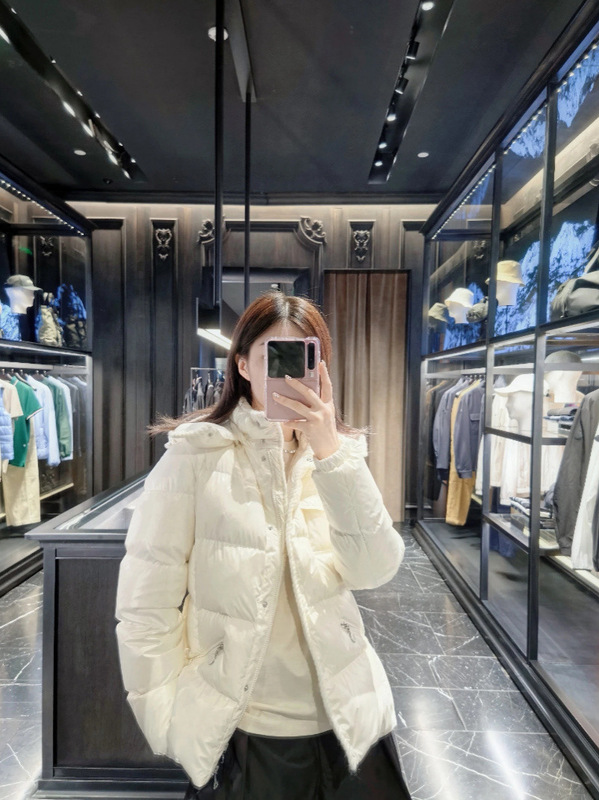 蒙家高奢至臻版Glareins编织饰边收腰羽绒服小蛮腰二代白鹅绒羽绒|undefined