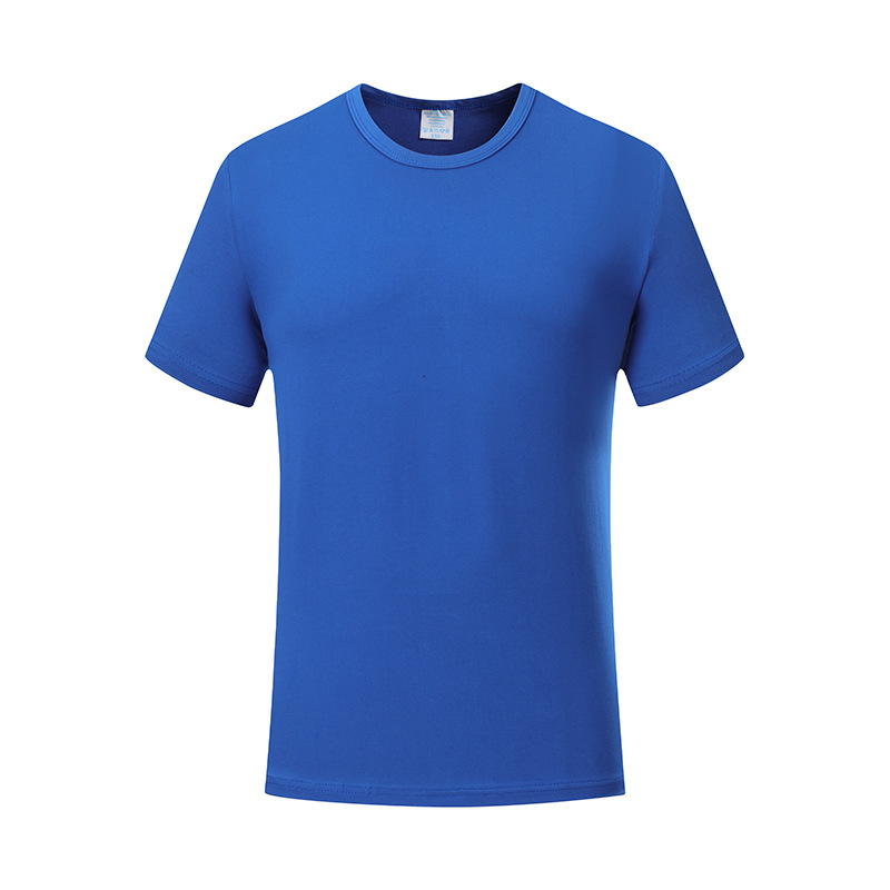 200g camiseta modal en blanco cuello redondo camisa de publicidad de manga corta impresión de transferencia de sublimación camisa cultural ropa de clase impresa ropa transfronteriza