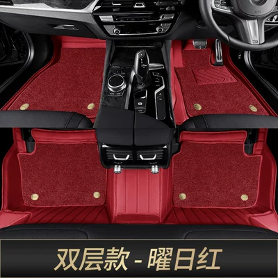 right-hand drive, full coverage floor, Modelə uyğun ayaqaltı - double-layer-cashmere-blanketoblivion-red