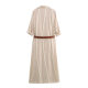 Gao Leng Yujie Wind Fishing Dating Skirt Temperament Goddess Fan Advanced Sense Waist dress 5029068