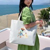 Shopping bag, one-shoulder bag, capacious cloth bag, wholesale