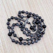 ȻɫWʯ^ëʮּRosary Necklaceuͨ