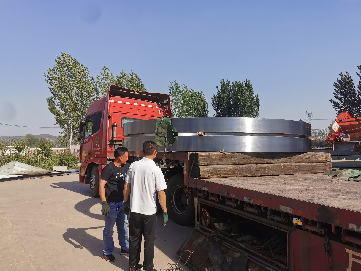 1.8米2.2米凤梨回转窑滚圈，烘干机轮带生产厂家加工，价格工期