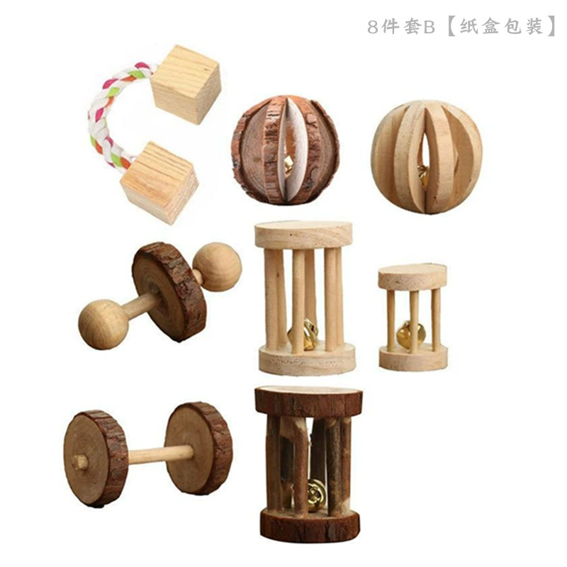 Набор деревянной игрушки, кролик, 10 штук, Amazon