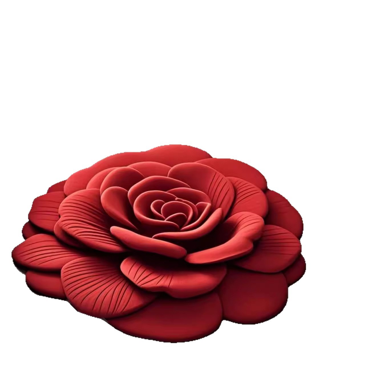 Grensoverschrijdende 3D visuele vloermat van kristalfluweel, antislipmat met bloemenpatroon voor badkamerdeur, groothandel in slaapkamertapijten_voghion.com