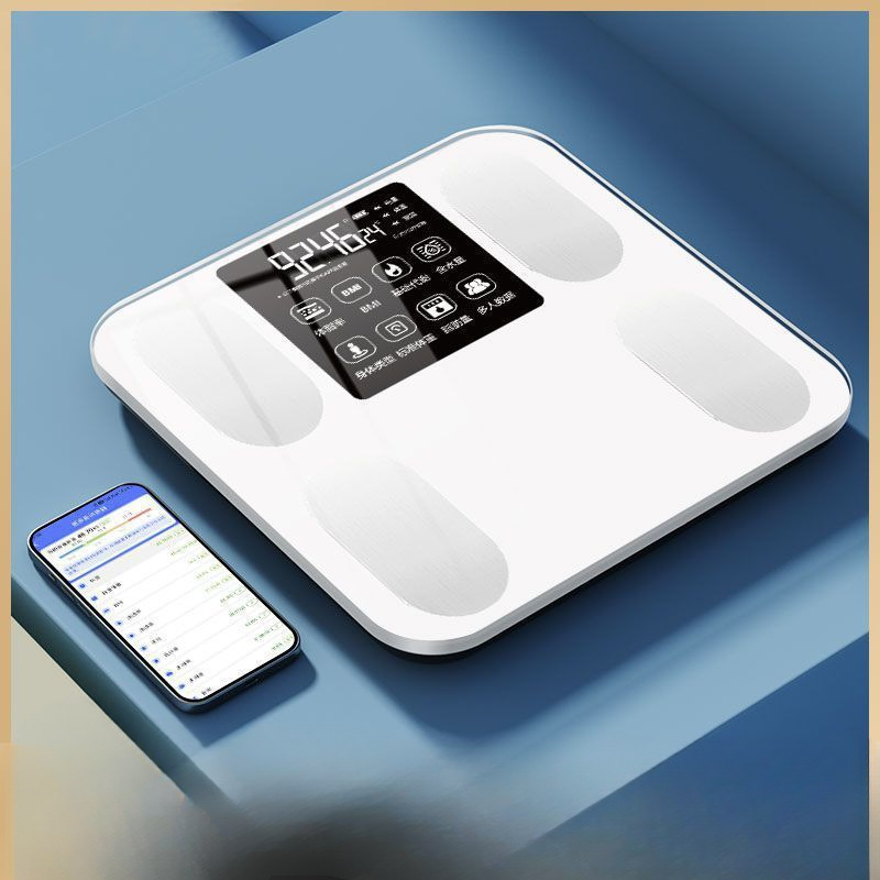 Household High-Precision Body Fat Scale Rechargeable Fat Scale Weight Scale Electronic Scale Weight Measurement Others