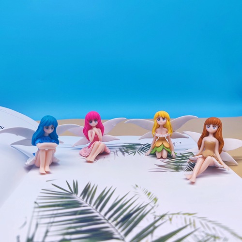 Floating Fish Tank Landscape New Model Fairy Godmother Popular Aquarium Floating Ornament Desk Decor Fairy Statue