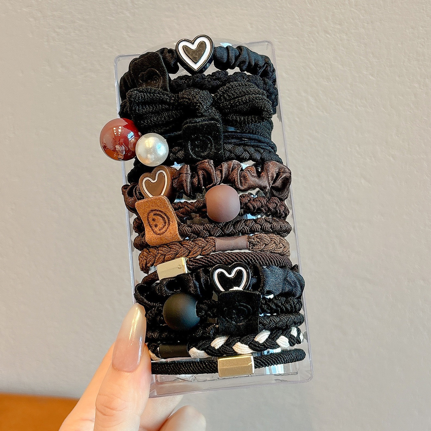 Coletero elástico sencillo de nuevo estilo 2026, banda para el pelo pequeña sin costuras para mujer, suave para el cabello, sujetador de cola de caballo.