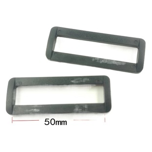 Manufacturer in stock luggage accessories 1.5-5.0cm adjustable buckle plastic square buckle backpack adjustable buckle square buckle