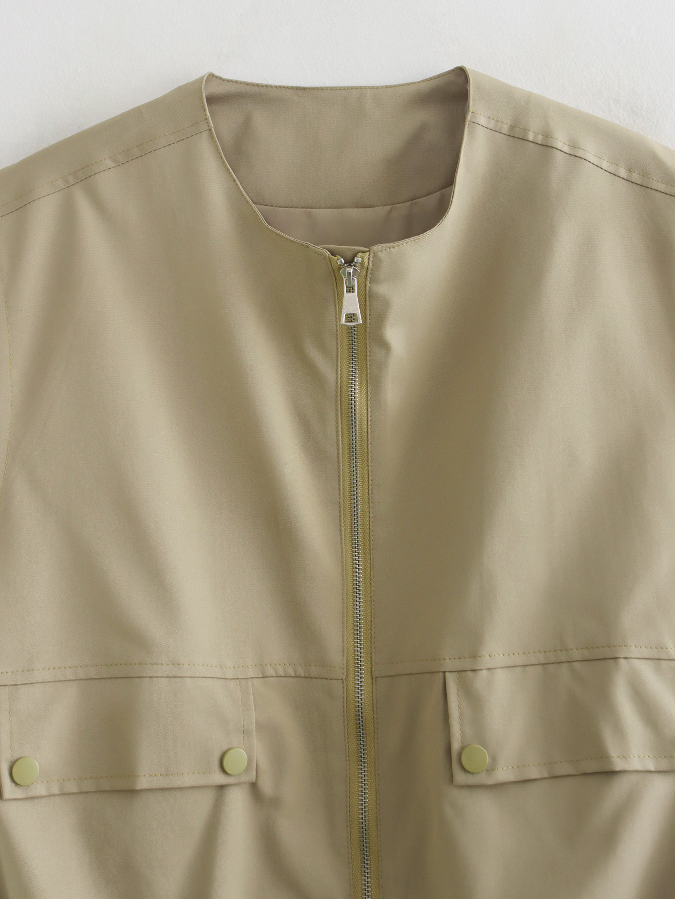 Women's clothing 2024 autumn and winter new street fashion loose vest top_voghion.com