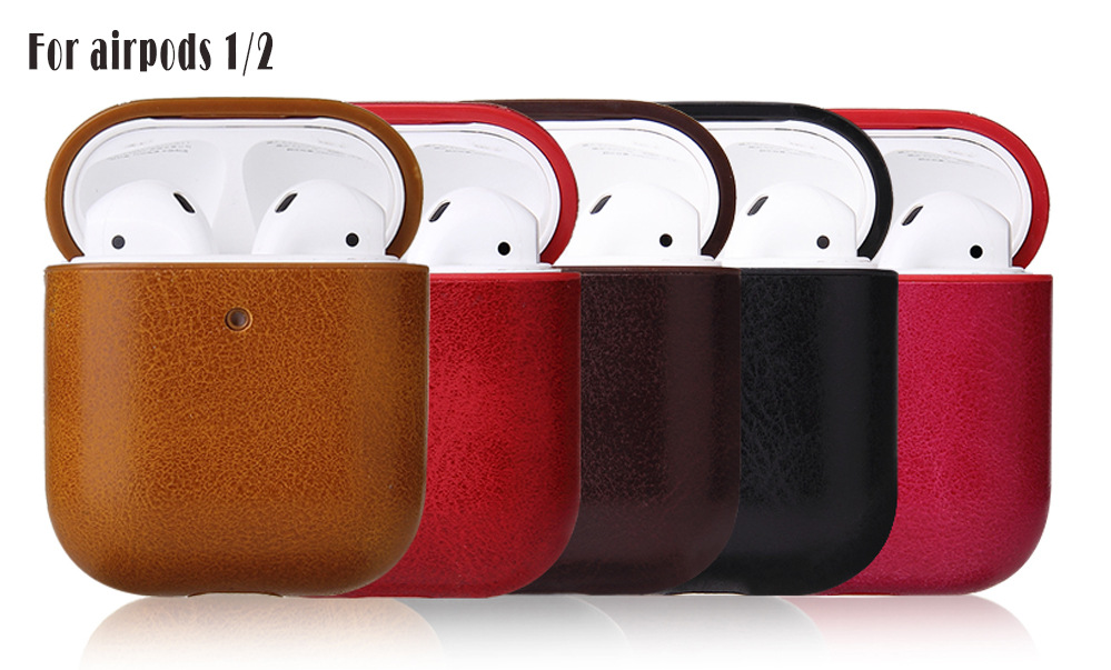 80g Weight iPhone Applicable Brands AirPods Protective Case Classification Pu Leather Material Solid Color Pattern Casual, Simple Style Style Handmade, Injection Molding Craft Multicolor Color Pu Leather Solid Color Handmade Injection Molding Casual Simple Style AirPods Protective Case Earphone Cases Phone Accessories 无