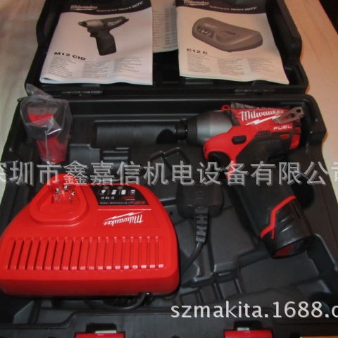 批发美米沃奇 无刷充电式冲击起子机 M12CID-202C