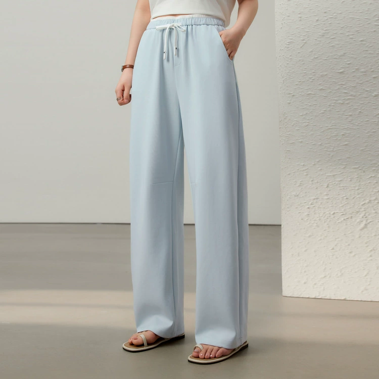 Повседневные удобные свободные утягивающие универсальные брюки с эластичной резинкой на талии, женская одежда больших размеров на лето, новый стиль
